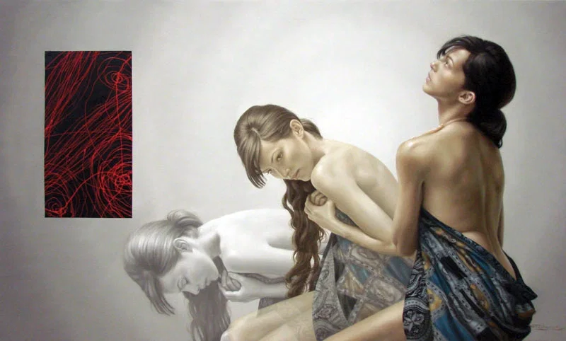 Inside the Eden by Fidel Garcia — Hand-Embellished Giclee on Canvas