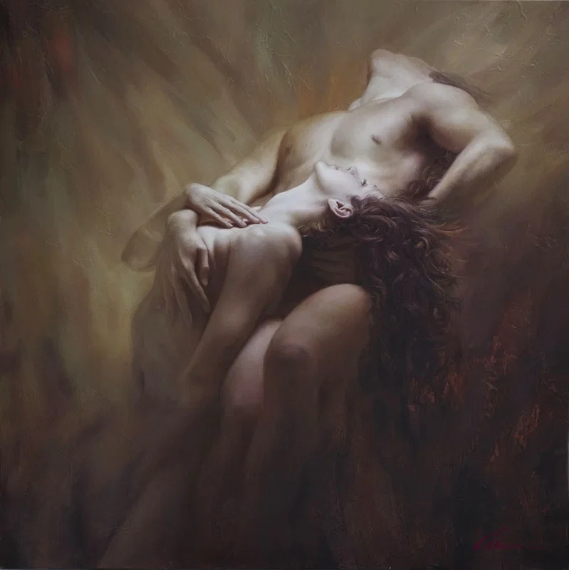 Of One Heart by Arian — Giclee On Canvas