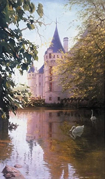 Le Chateau by Arian — Giclee On Canvas