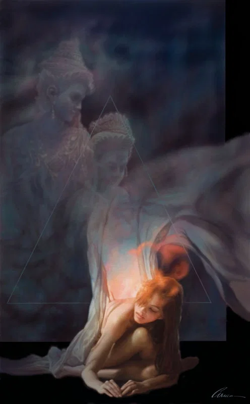 Mirror of the Soul by Arian — Giclee On Canvas