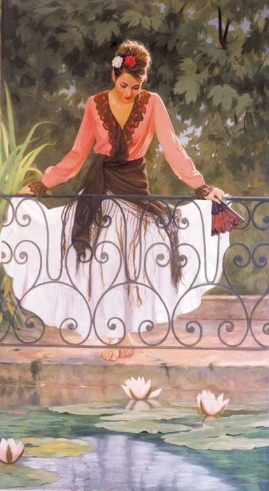 Reflections by Arian — Giclee On Canvas
