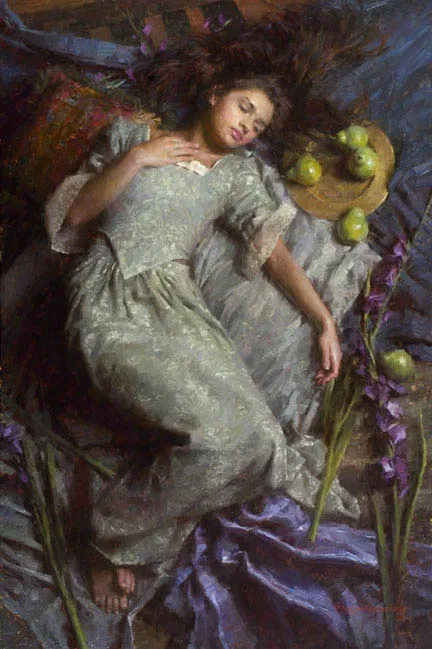 Dreams in Blue by Morgan Weistling — Canvas