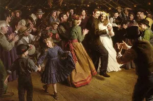 Morgan Weistling - The First Dance 1884 Americana Artist Proof