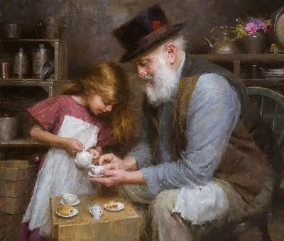 Morgan Weistling - Papas Tea Artist Proof