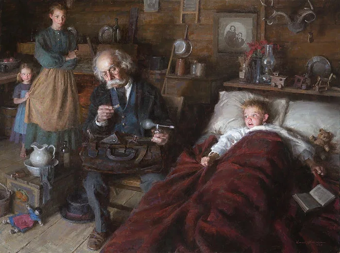 The Country Doctor Artist Proof by Morgan Weistling — Canvas