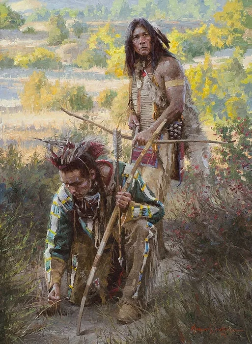 The Trackers by Morgan Weistling — Giclee On Canvas Artist Proof