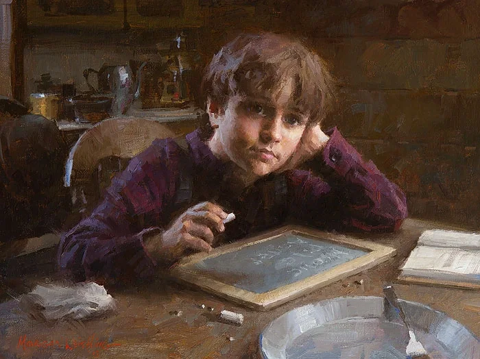 The Daydreamer ARTIST PROOF SMALLWORK CANVAS EDITION by Morgan Weistling — Giclee On Canvas