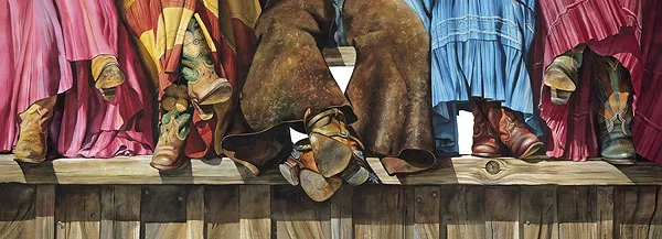 SITTIN' PRETTY by Nelson Boren — Giclee On Paper