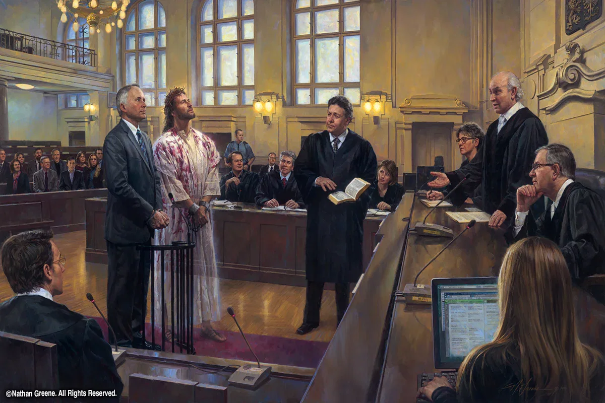 Faith on Trial - Large by Nathan Greene — Giclee On Canvas