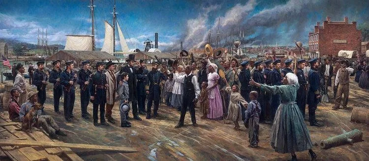 A New Birth of Freedom by Nathan Greene — Giclee On Canvas