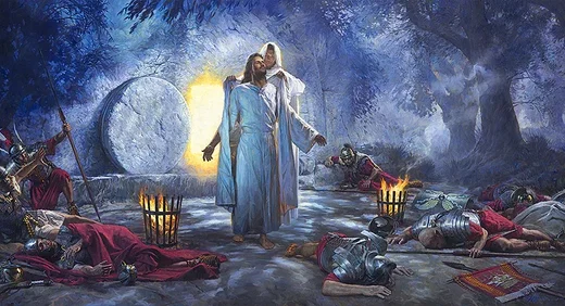 The Resurrection Extra Large by Nathan Greene