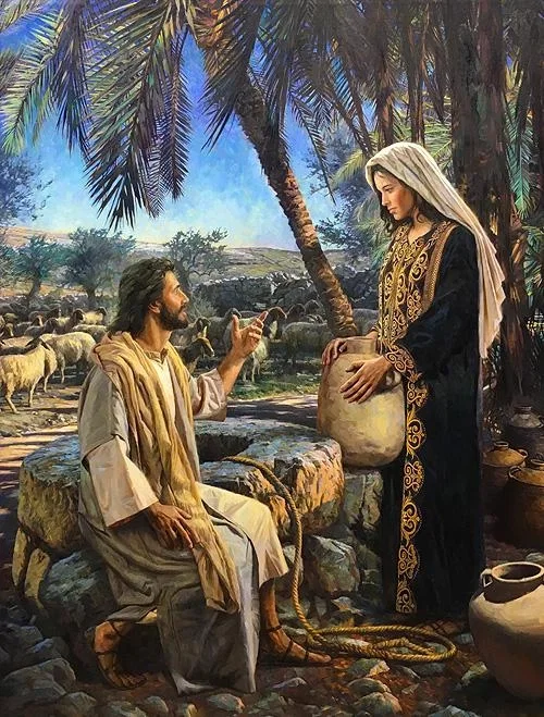 Woman at the Well by Nathan Greene
