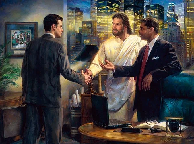 The Senior Partner Print by Nathan Greene