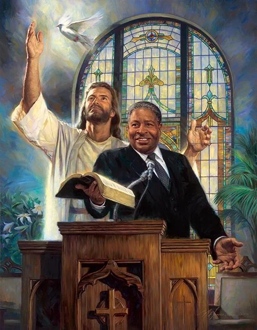 Preaching The Word by Nathan Greene — Giclee On Canvas