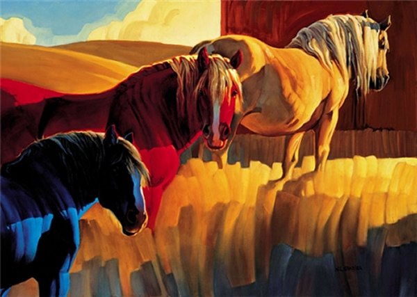 Primary Colors by Nancy Glazier by Nancy Glazier — Canvas