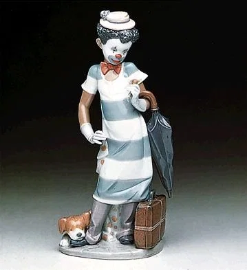 On The Move by Lladro Black Legacy — Porcelain Figurine