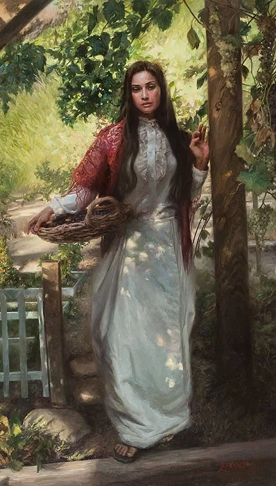Vineyard Girl by JoAnn Peralta