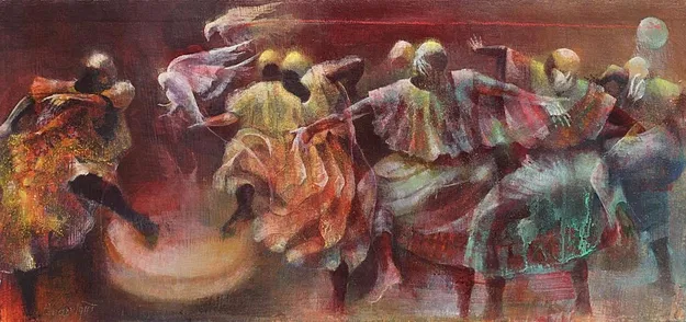 Paul Goodnight - Dance Like I Can Fly Giclee on Canvas