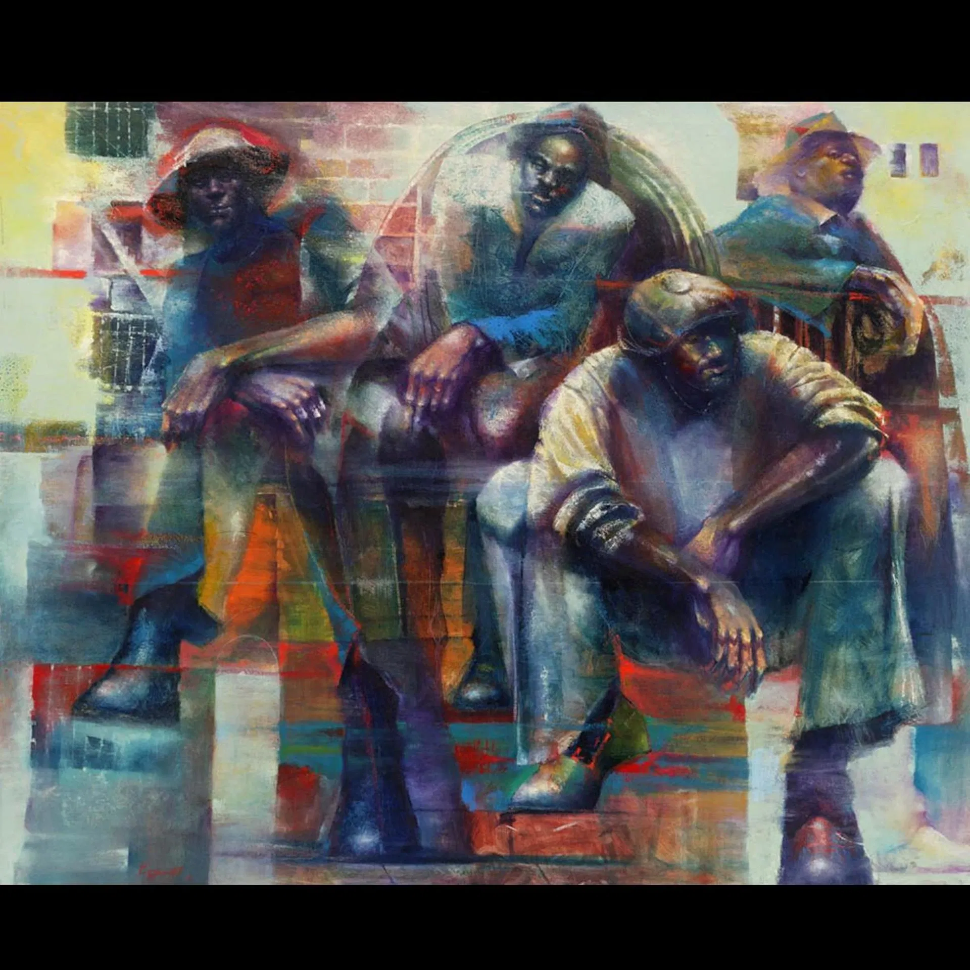 Manscape Giclee by Paul Goodnight