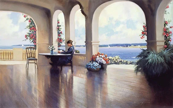 VERANDAH by Paul Landry — Canvas