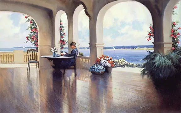 VERANDAH by Paul Landry — Canvas