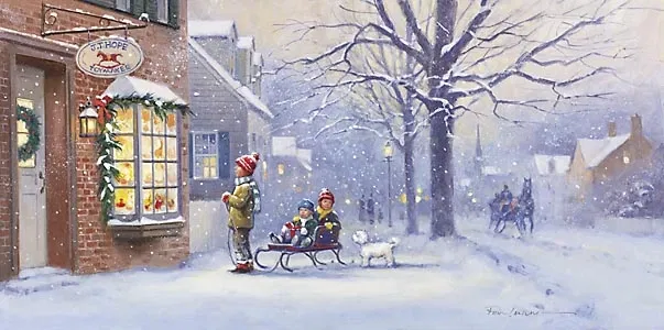 A CHRISTMAS WISH by Paul Landry — Canvas