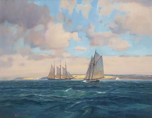 Sailing Home by Paul Landry — Canvas