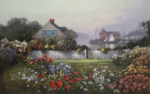 A Sailors Garden by Paul Landry — Canvas