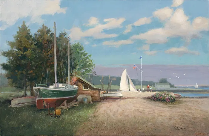 Southport's Treasure by Paul Landry — Giclee On Canvas