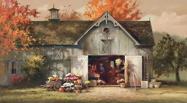 Paul Landry - Autumn Barn