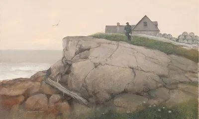 Paul Landry - Lobster Fisherman SMALLWORK EDITION ON