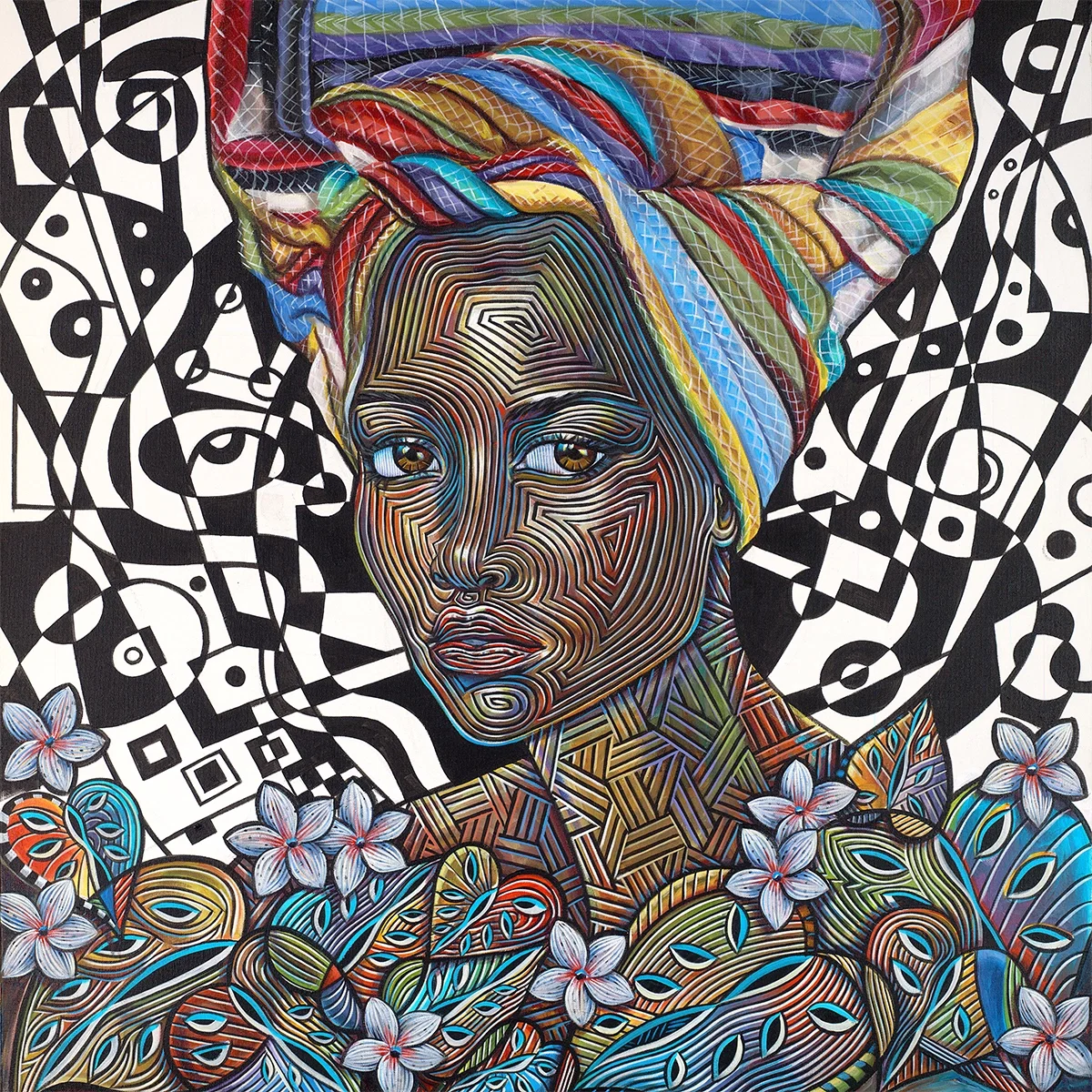 Ajada by Rene Dickerson — Giclee On Canvas