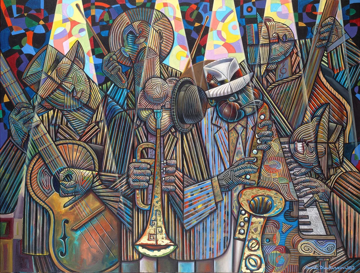 Funk in Studio A by Rene Dickerson