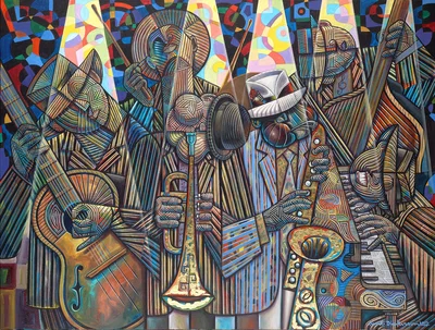 Funk in Studio A by Rene Dickerson