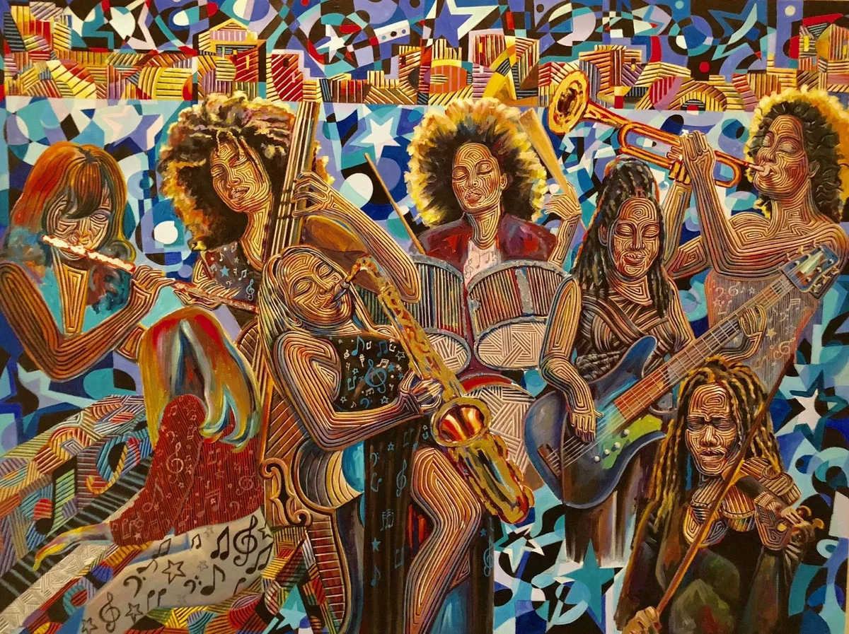 Shining Stars...the Ladies! by Rene Dickerson