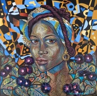 Stephanie Marie by Rene Dickerson — Giclee On Canvas