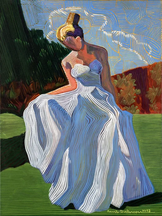 The White Gown by Rene Dickerson