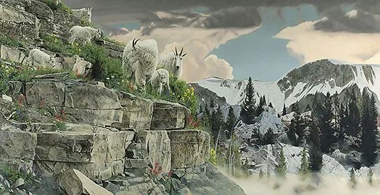 On the Rocks by Rod Frederick — Master Works Edition On Canvas