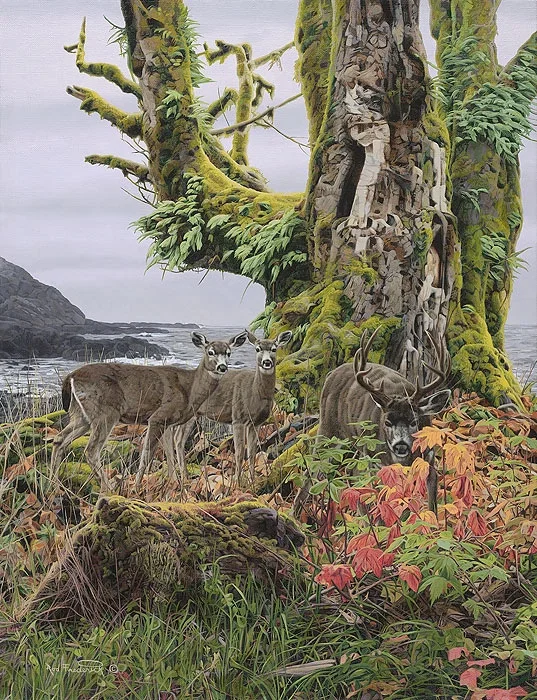 Autumn Front by Rod Frederick — Canvas