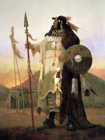 Legends Of The Mandan Limited Edition by Ken Riley — Print