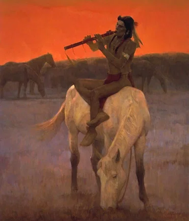 THE RED FLUTE by Ken Riley