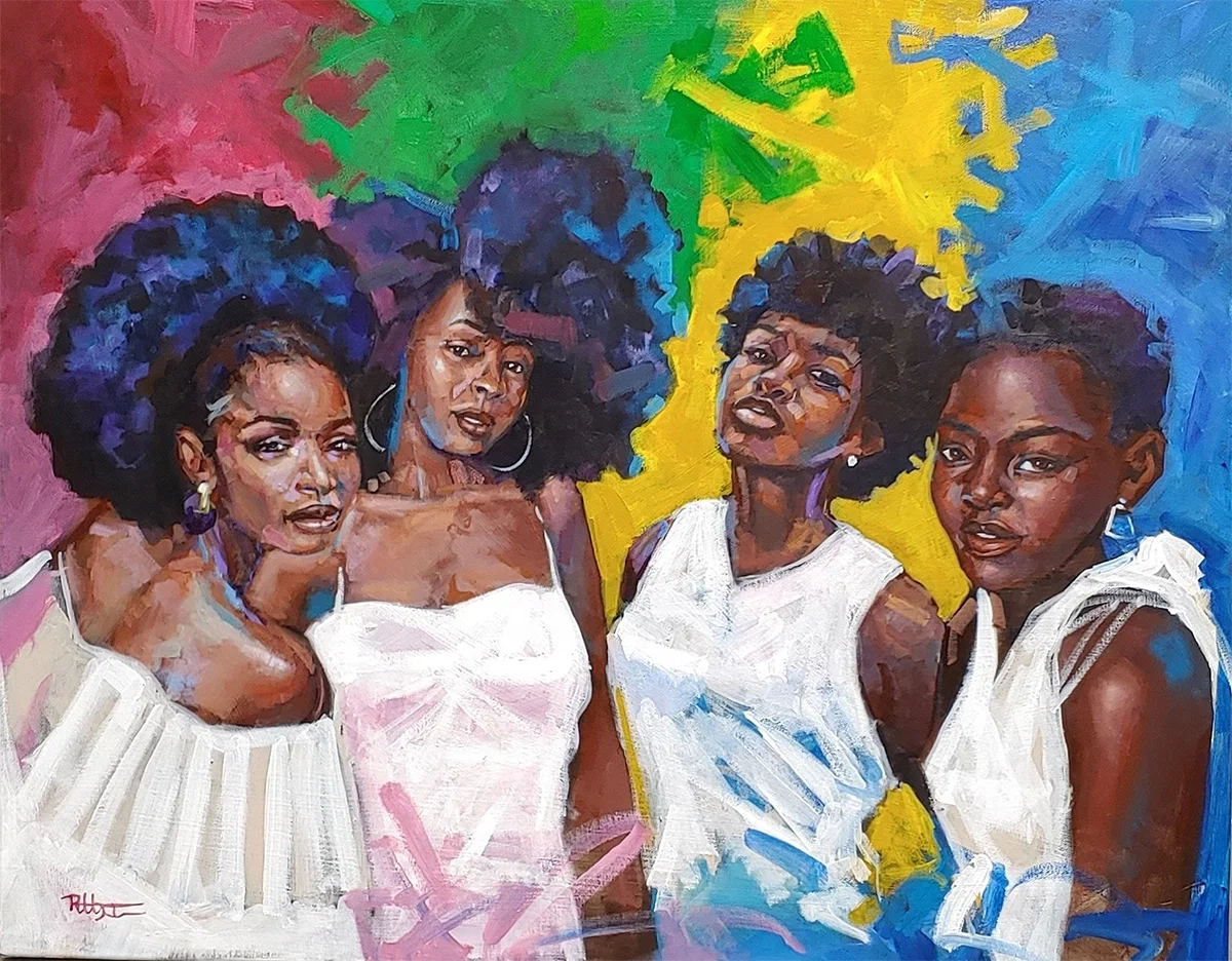 Beautifro by Robert Jackson — Original Acylic on Canvas