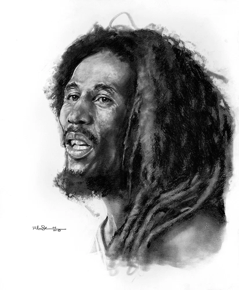 Bob Marley by Robert Jackson — Giclee On Canvas