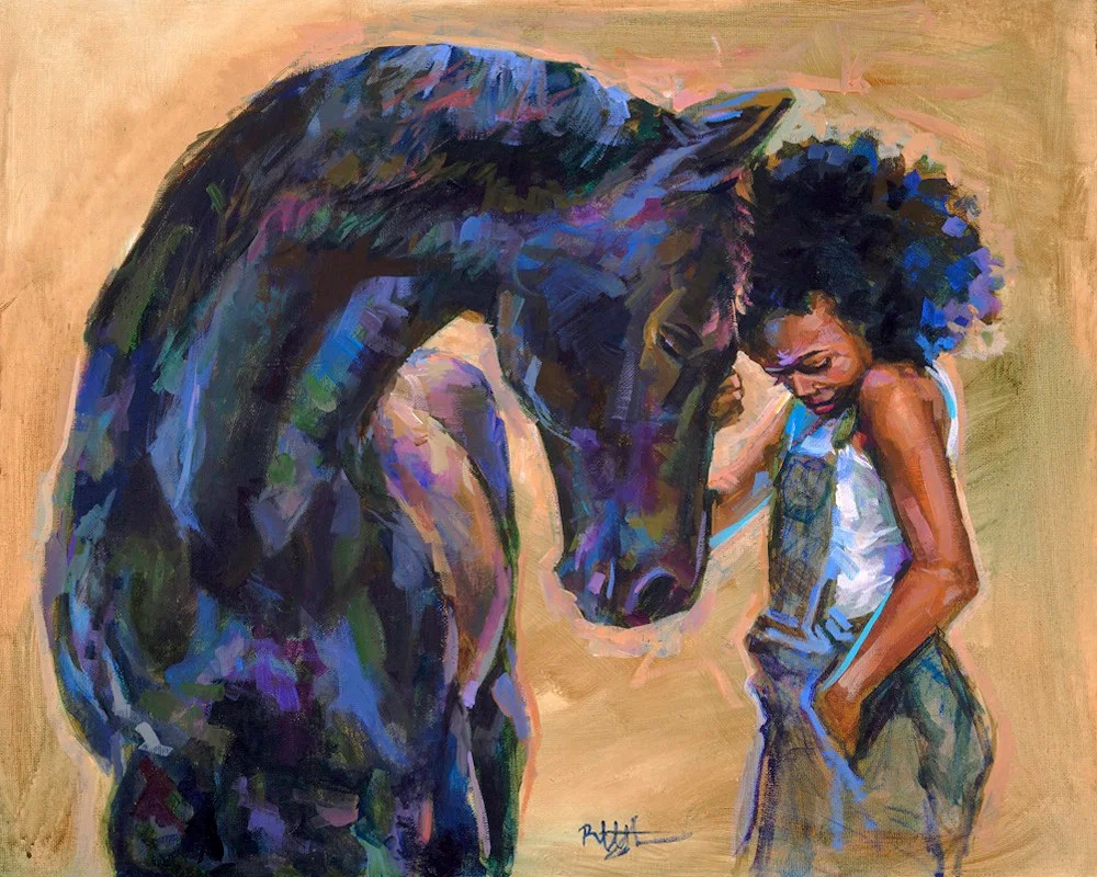 Steady by Robert Jackson — Original Oil on Canvas Board
