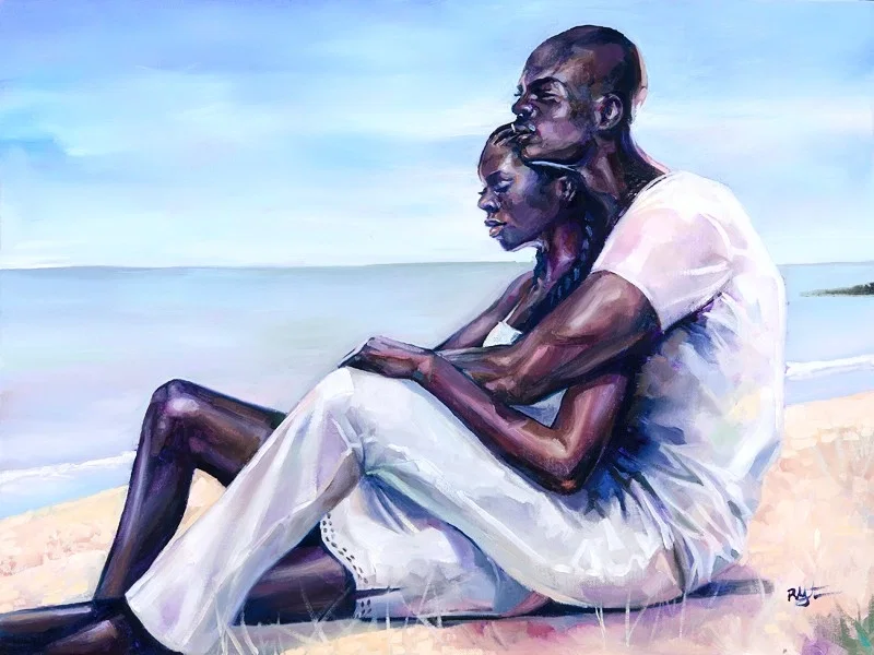 On Hue on the Horizon by Robert Jackson — Giclee On Canvas
