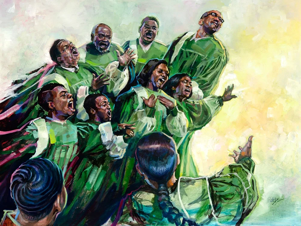Joy Cometh by Robert Jackson — Original Oil on Canvas