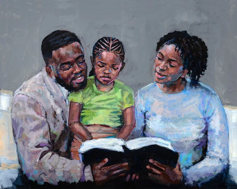 We Learn by Robert Jackson — Original Acylic on Canvas