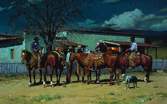 Early To Bed Early To Ride Limited Edition Print by Ron S. Riddick