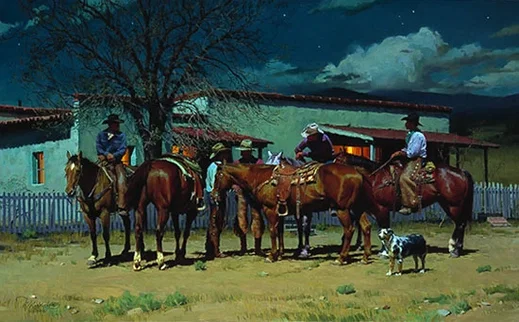 Early To Bed Early To Ride Limited Edition Print by Ron S. Riddick