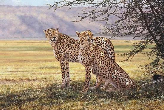 Imminent Pursuit, Limited Edition Print by Simon Combes